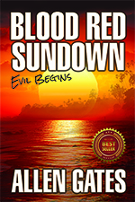 Blood Red Sundown by author Allen Gates